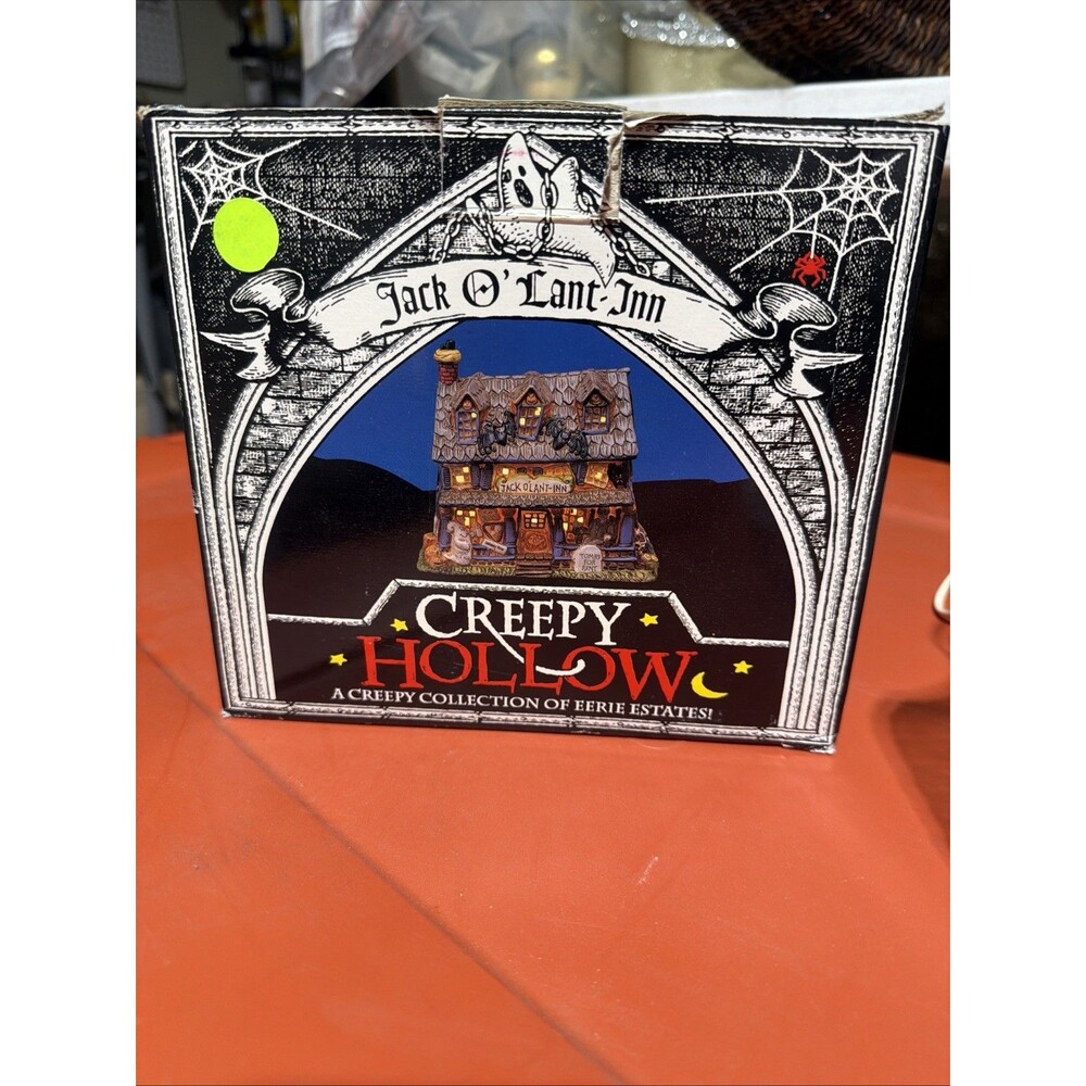Midwest Cannon Falls Creepy Hollow JACK O' LANT-INN , Light Up Miniatures. EUC